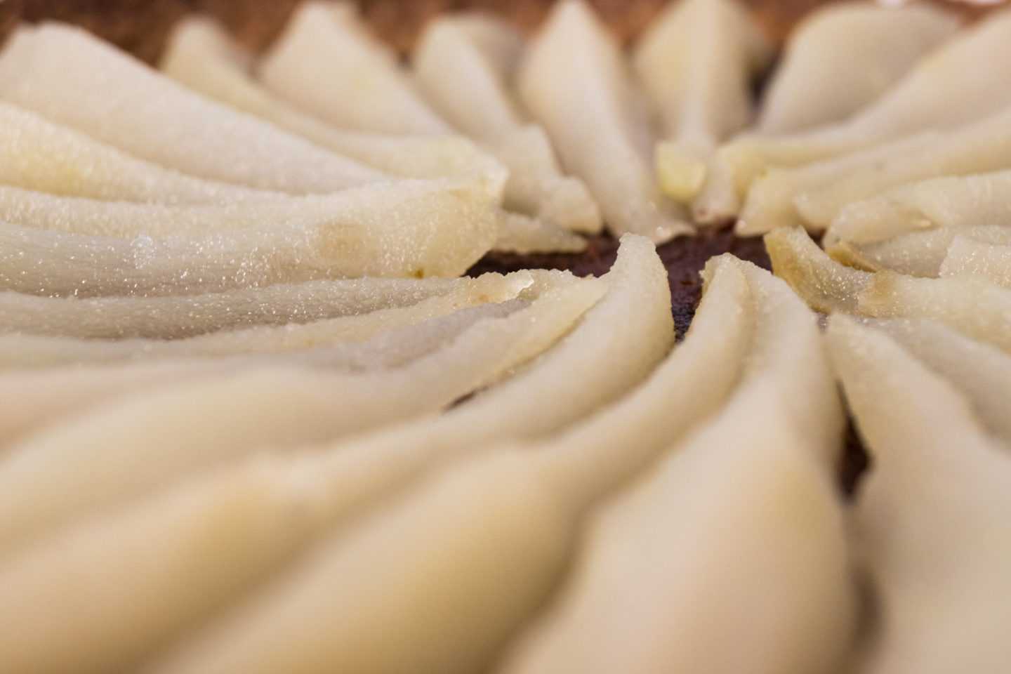 Gastbeitrag: Birnen-Tarte auf Schoko-Mandel - Bezaubernde Nana Gastbeitrag: Birnen-Tarte auf Schoko-Mandel - Bezaubernde Nana