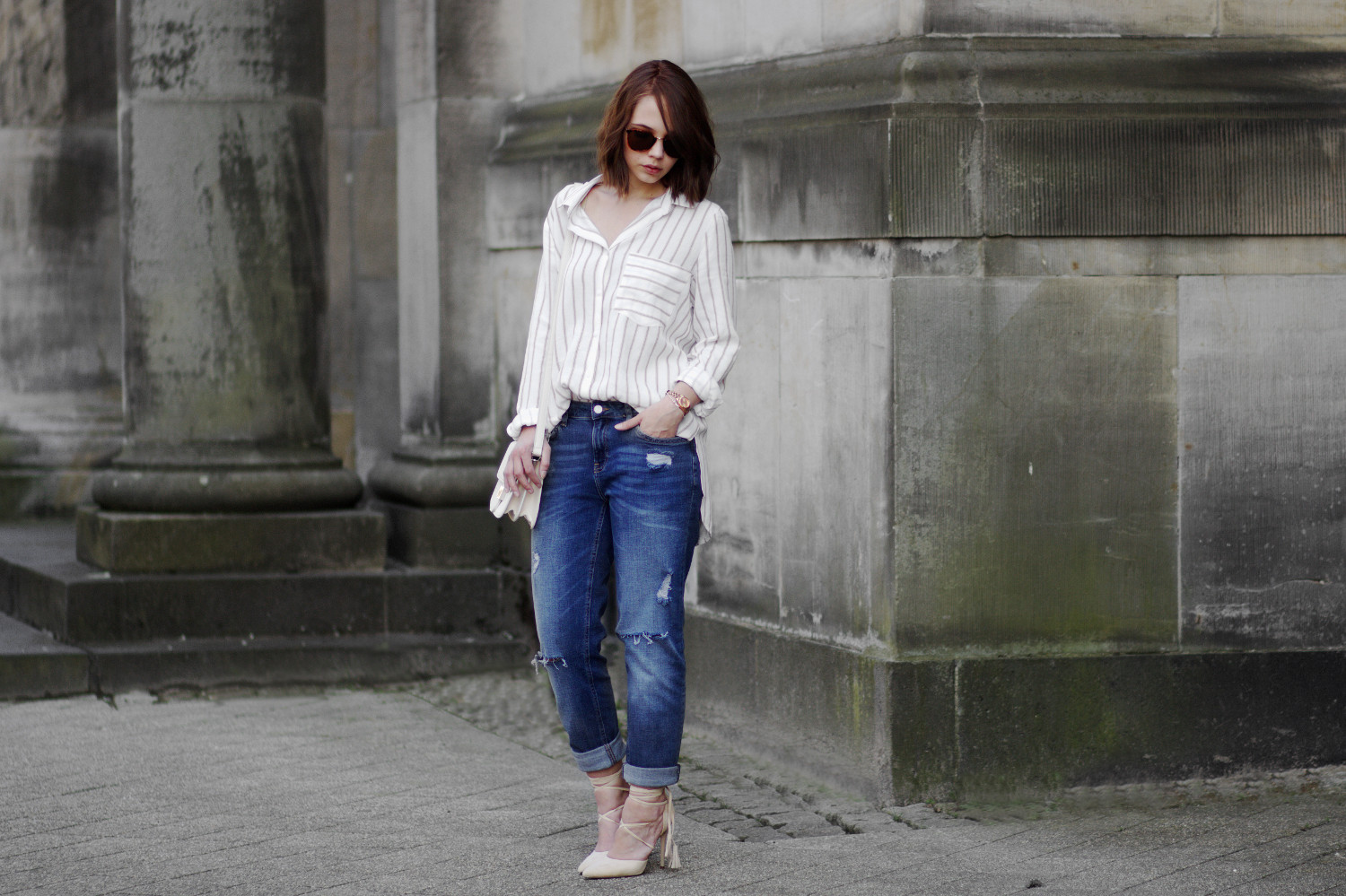 Jeans Mit Streifen An Der Seite Kombinieren bezauberndenana.de